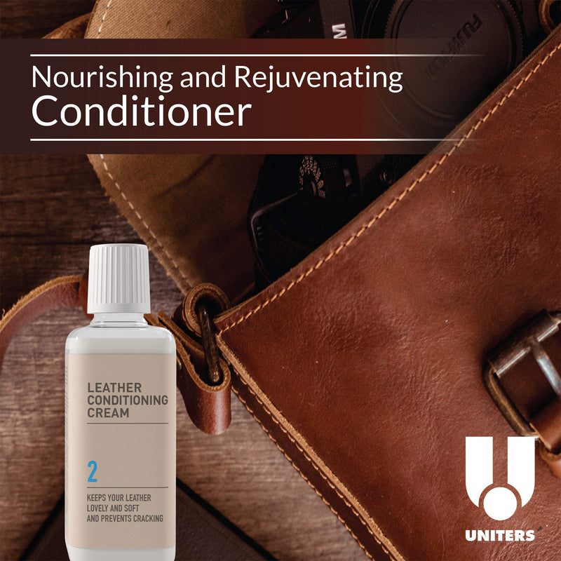  [AUSTRALIA] - UNITERS Cleaning and Conditioning Leather Care Kit - 250ml