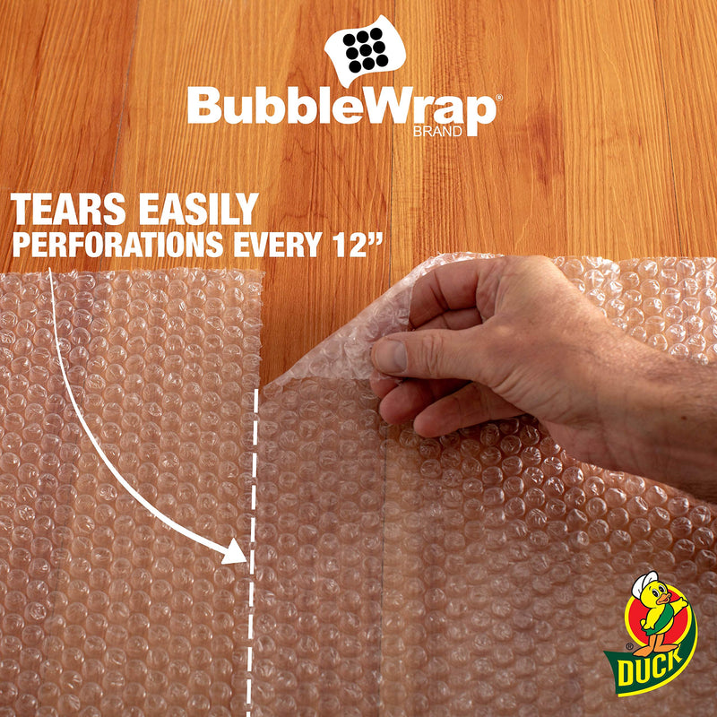  [AUSTRALIA] - Duck Brand Bubble Wrap Original Protective Packaging Single Roll, 12 in. x 5 ft. 12 in. x 5 ft.