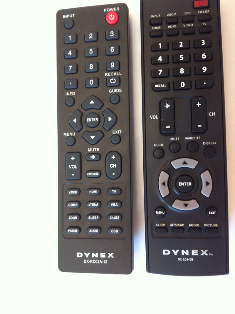 New BBY DYNEX brand remote DX-RC01A-12 DX-RC02A-12 sub RC-701-0A; RC-201-0B; DX-RC01A-13; DX-RC01A-12 remote - LeoForward Australia