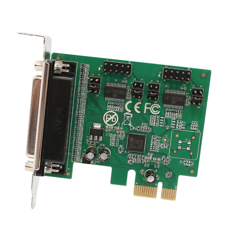  [AUSTRALIA] - IO Crest 2 Port Parallel 1 Por Serial PCIe x1 Card, PCI Express to DB25 and DB9 with Low Bracket, Support SPP / PS2 / EPP/ECP Modes RS232 / RS485 / RS422 and Centronics Interface SI-PEX50103