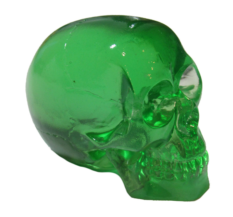  [AUSTRALIA] - Clear Green Skull Head Shift Knob / Decor