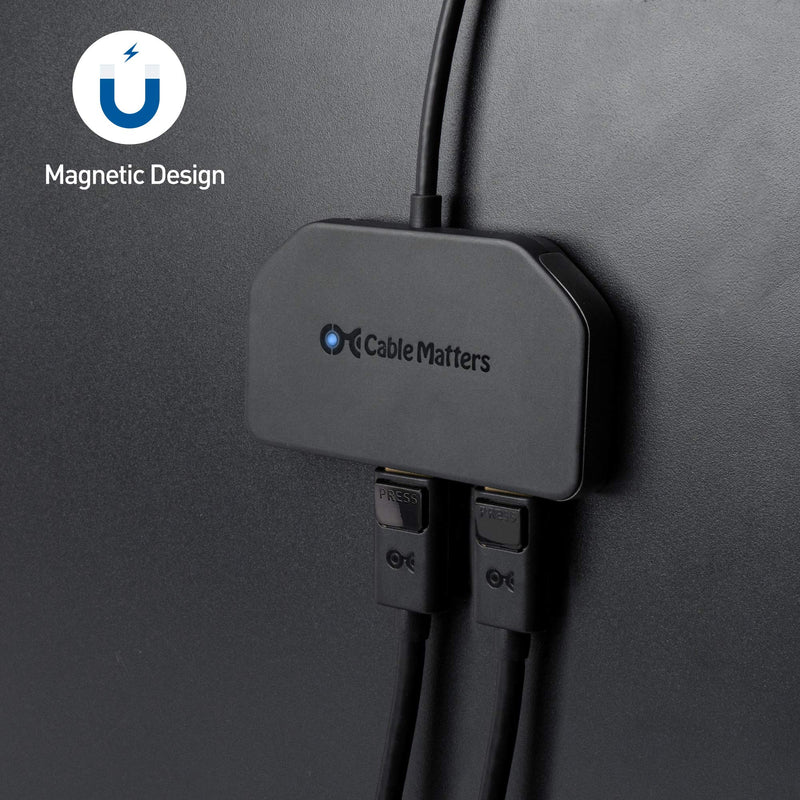  [AUSTRALIA] - Cable Matters Triple 4K DisplayPort Splitter (Triple Monitor Mini DisplayPort Hub) to 3-Port DisplayPort 1.4 Enabled for 8K and 4K 120Hz HDR for Windows Only, NOT Compatible with macOS