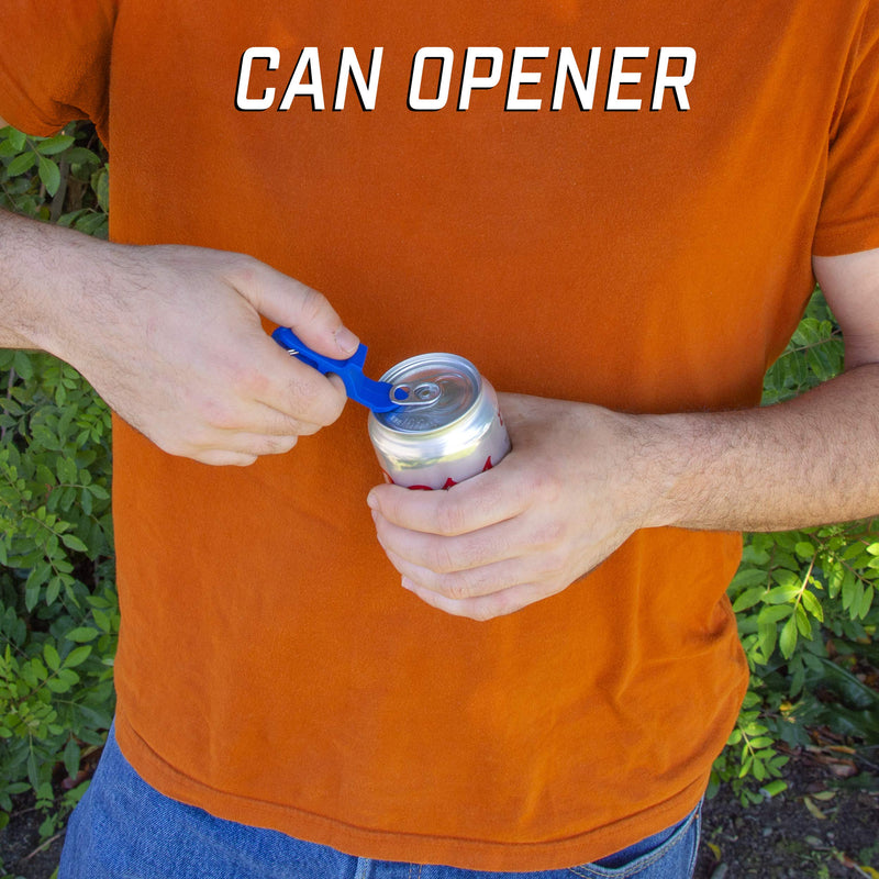  [AUSTRALIA] - GoPong Ultimate Beer Shotgun Opener - Keychain Tool 10 Pack - Great for Party Favors, Tailgating and More - Choose Your Color Blue 10 Pack