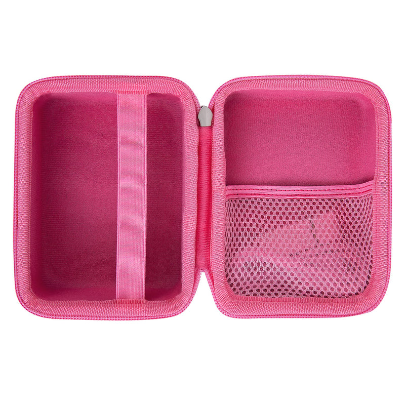  [AUSTRALIA] - Khanka Hard Carrying Case Replacement for MOREXIMI Kids Camera,Digital Camera, Case Only (Pink) Pink