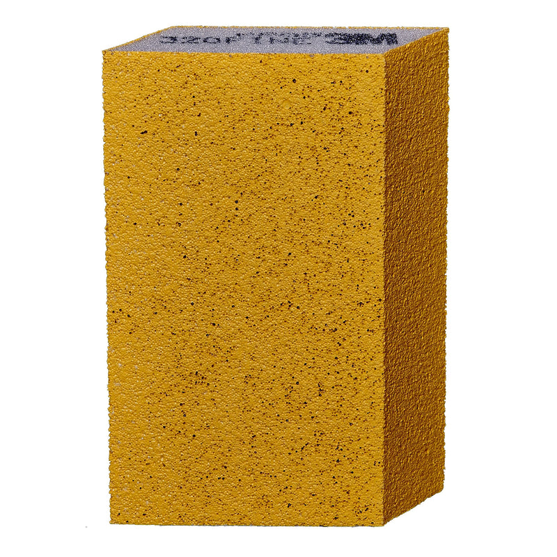  [AUSTRALIA] - 3M SandBlaster Dual Angle Sanding Sponge Gold, 4.5 in. x 2.5 in. x 1 in., 320 Grit, 3/Pack