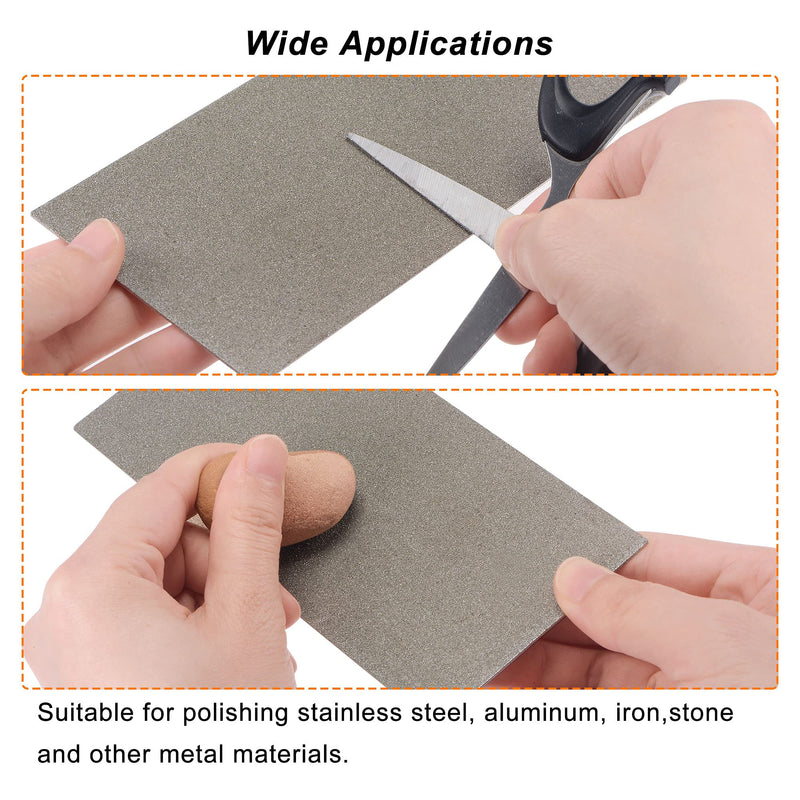  [AUSTRALIA] - uxcell Diamond Whetstone Sharpening Stone, 170mm x 75mm 150 Grit Sharpener Grinding Plate Abrasive Tool