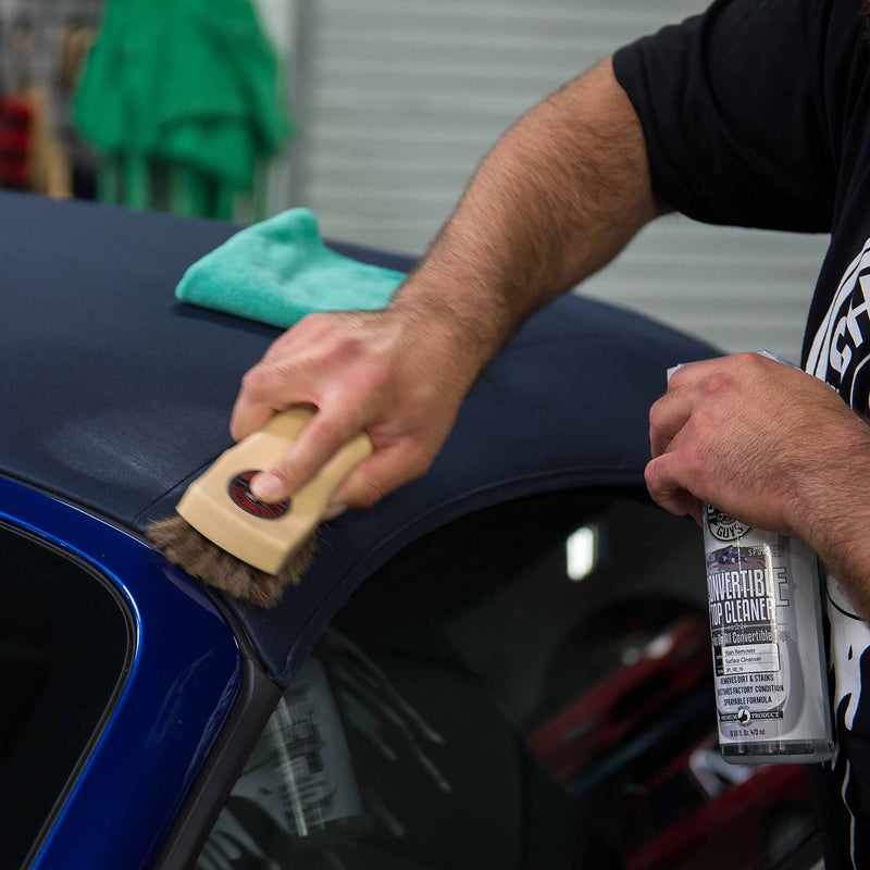  [AUSTRALIA] - Chemical Guys Acc_S94 Convertible Top Horse Hair Cleaning Brush