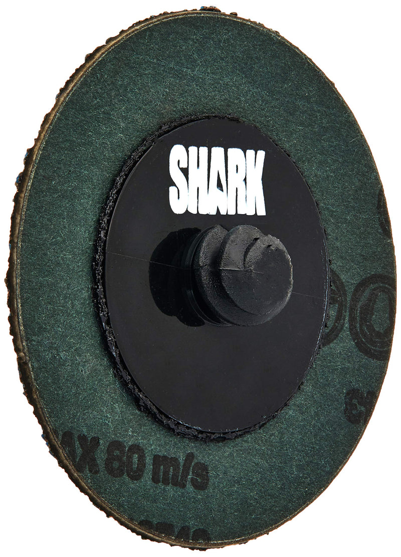  [AUSTRALIA] - Shark 13248 2" Zirconia Mini Grinding Discs, 50 Grit, 50 Pack
