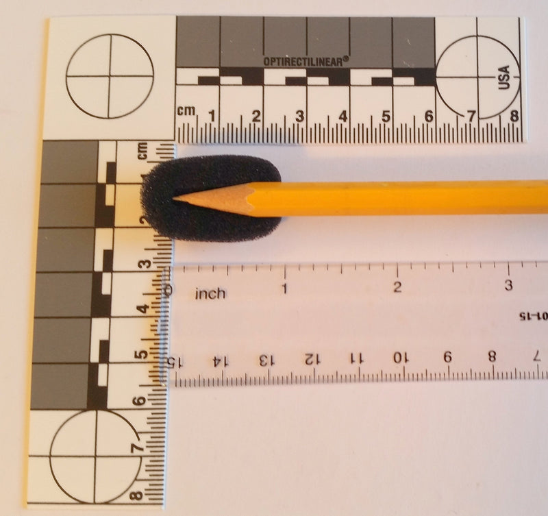  [AUSTRALIA] - Compete Audio CA525 Small Foam Microphone Windscreens (Microphone Covers) 3-Pack for Telex Airman, Other Headset/Lapel (Lavalier)
