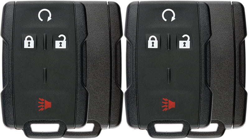 KeylessOption Keyless Entry Remote Control Car Key Fob Case Shell Button Pad Outer Cover for M3N-32337100 (Pack of 2) - LeoForward Australia