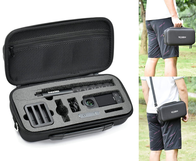  [AUSTRALIA] - VGSION Carry Case for Insta360 One X3 and One X2, Camera Accessory Organizer