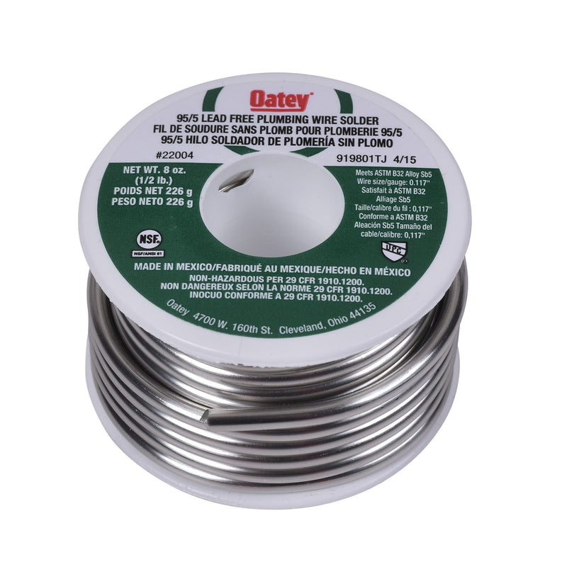  [AUSTRALIA] - Oatey 22004 95/5 Wire, 0.117-Inch ga. - Bulk 1/2 lb.