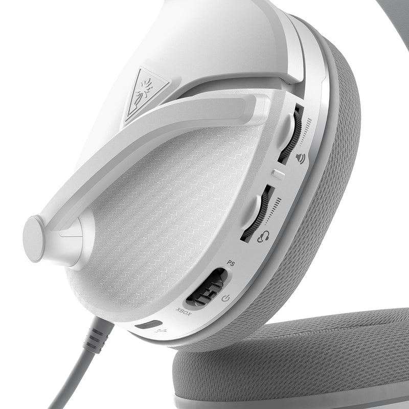  [AUSTRALIA] - Turtle Beach Recon 200 Gen 2 Powered Gaming Headset for Xbox Series X, Xbox Series S, & Xbox One, PlayStation 5, PS4, Nintendo Switch, Mobile, & PC with 3.5mm connection - White Gen 2 White Generation 2