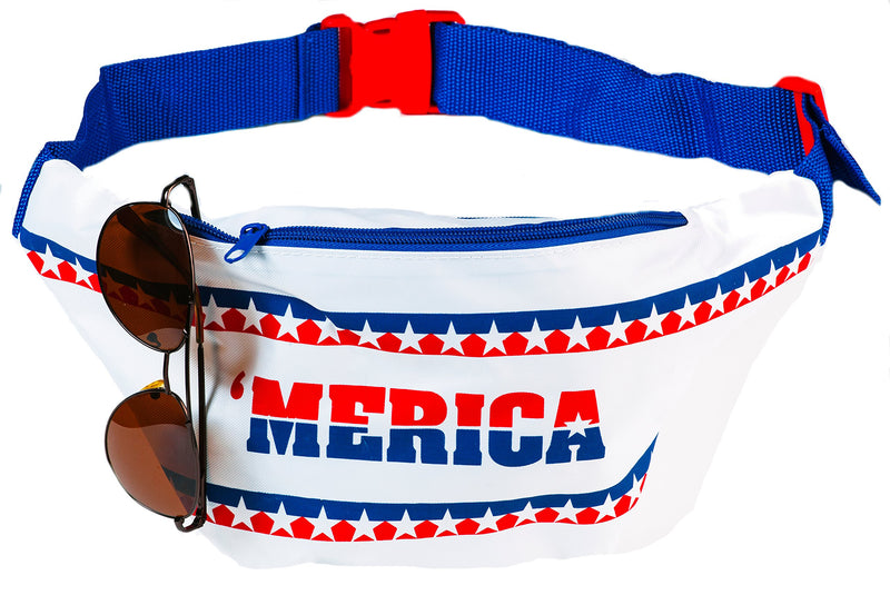 Funny Guy Mugs Merica Fanny Pack - LeoForward Australia