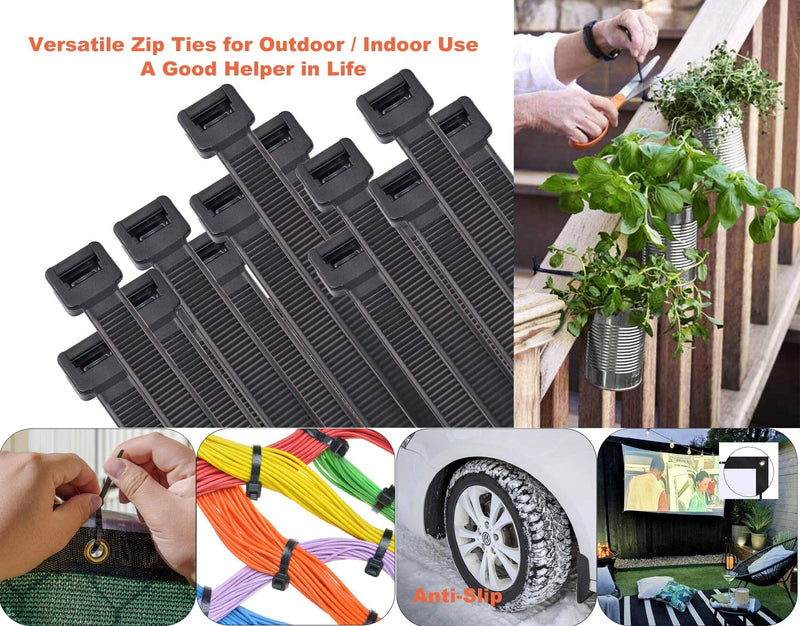  [AUSTRALIA] - Zip Ties Heavy Duty 200 lb 30 Inch, Extra Long Cable Ties Wide Plastic Ties Large Industrial Cable Wire Tie Wraps Outdoor Use 30 Pieces 30"(760mm/200lb)