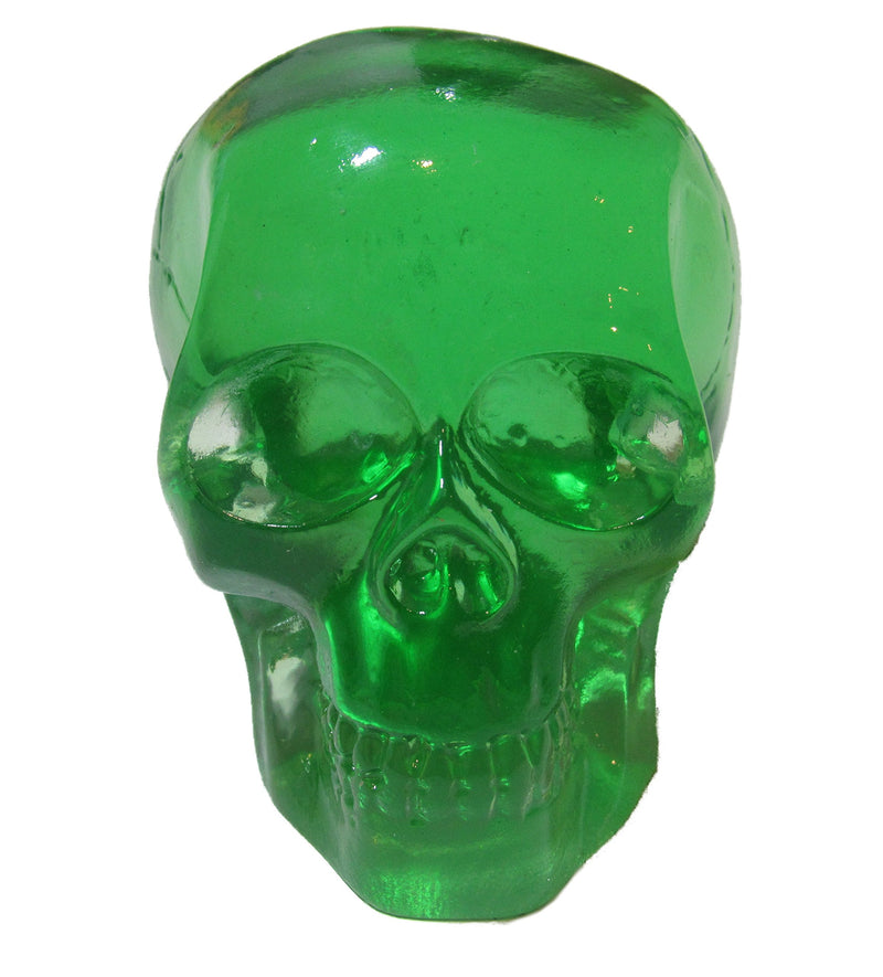  [AUSTRALIA] - Clear Green Skull Head Shift Knob / Decor