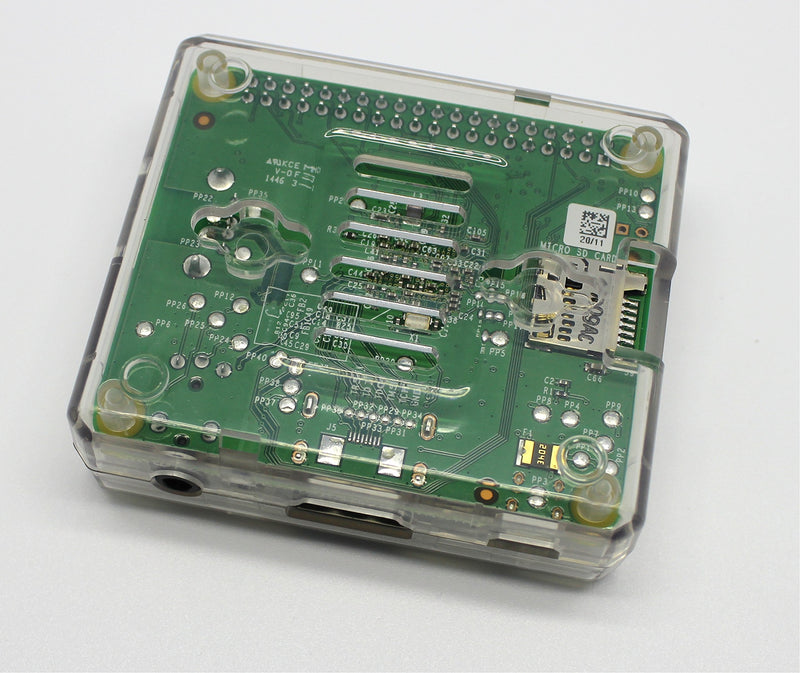 sb components Case for Raspberry Pi Model A+ (Plus) Colour: Clear Transparent Access to All Ports - LeoForward Australia