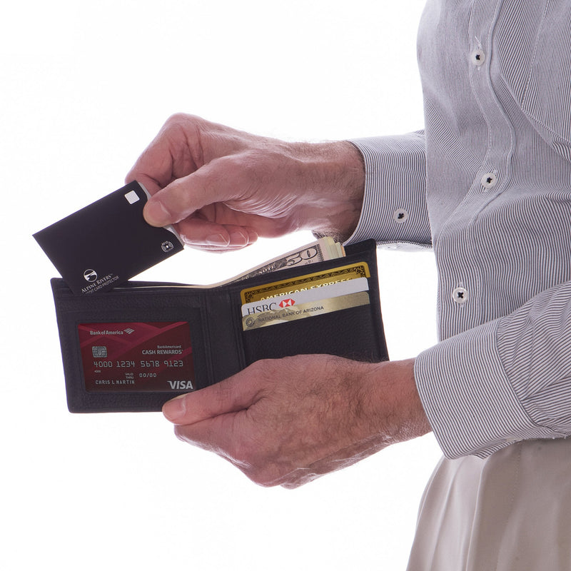  [AUSTRALIA] - 18 RFID Blocking Sleeves (14 Credit Card Holders & 4 Passport Protectors) Ultimate Premium Identity Theft Protection Sleeve Set for Men & Women. Smart Slim Design perfectly fits Wallet / Purse Black Premium