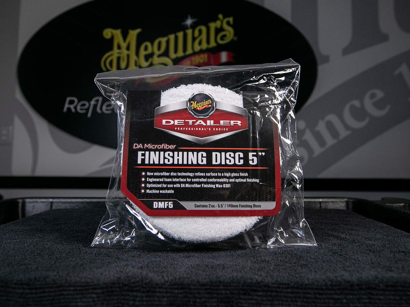  [AUSTRALIA] - Meguiar's DMF5 DA 5" Microfiber Finishing Disc, 2 Pack