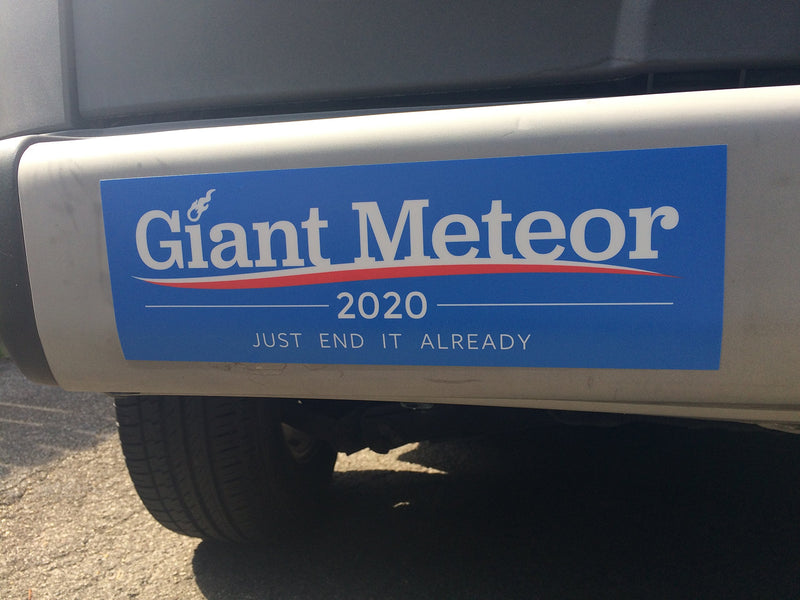  [AUSTRALIA] - Giant Meteor 2020 Bumper Sticker