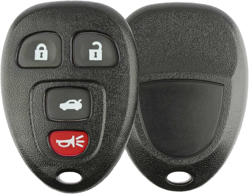  [AUSTRALIA] - KeylessOption Just the Case Keyless Entry Remote Key Fob Shell black