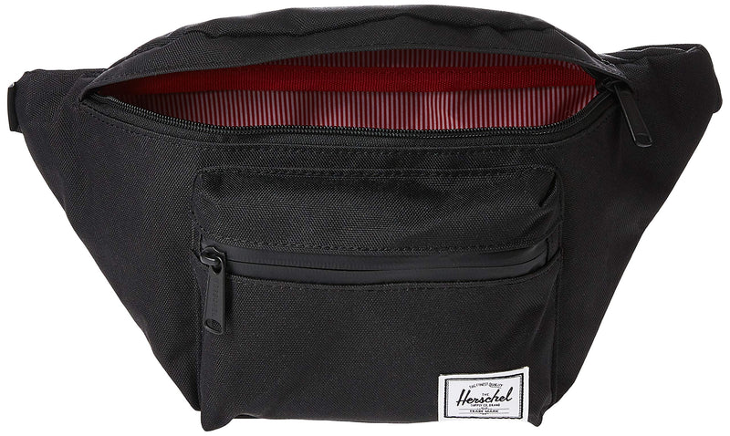 Herschel Seventeen Waist Pack 3.5L Black/Black Zipper - LeoForward Australia