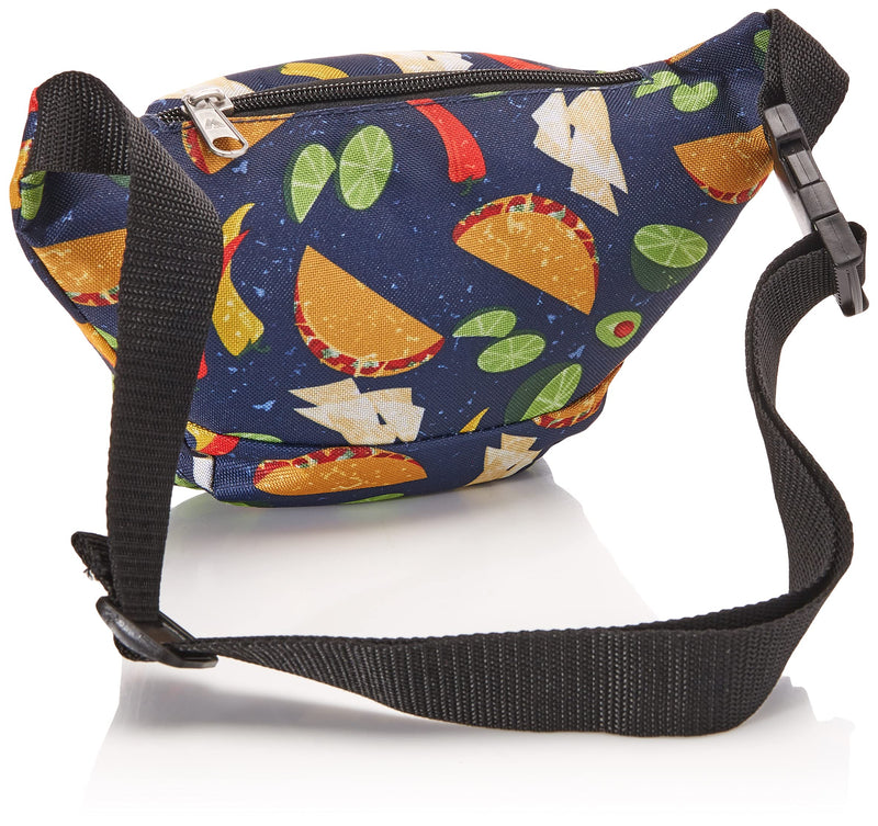 Everest Signature Pattern Waist Pack, Tacos, One Size - LeoForward Australia