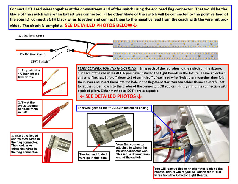  [AUSTRALIA] - Cabin Bright FLED/R18-192 LED Tube Replacement (15-18 Inch 12 Volt Fluorescent)