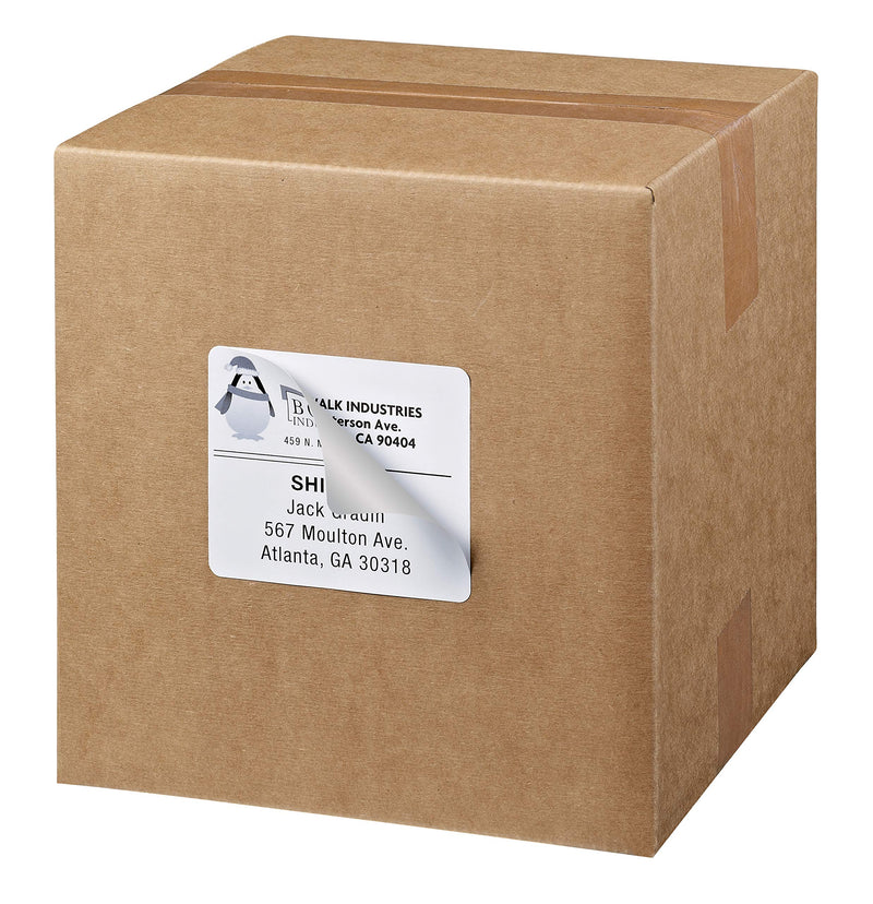 Avery Shipping Address Labels, Laser & Inkjet Printers, 60 Labels, 3-1/3x4 Labels, Permanent Adhesive (15264) - LeoForward Australia