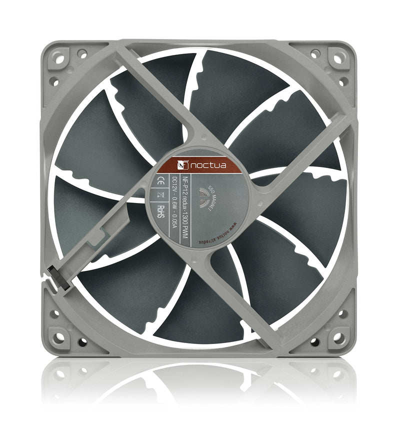  [AUSTRALIA] - Noctua NF-P12 redux-1300 PWM, Quiet Fan, 4-Pin, 1300 RPM (120mm, Grey)