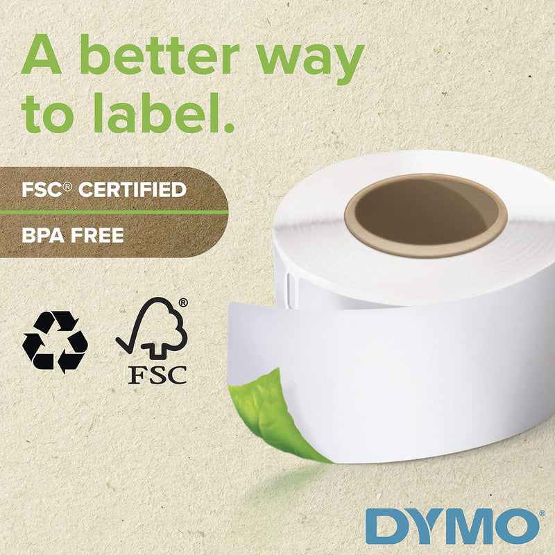 DYMO Authentic LW Large Shipping Labels | DYMO Labels for LabelWriter Label Printers, (2-5/16" x 4), Print Up to 6-Line Addresses, 1 Roll of 300 - LeoForward Australia