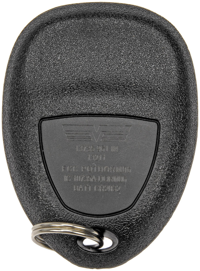  [AUSTRALIA] - Dorman 13735 Keyless Entry Transmitter for Select Buick/Chevrolet/Pontiac Models, Black (OE FIX)