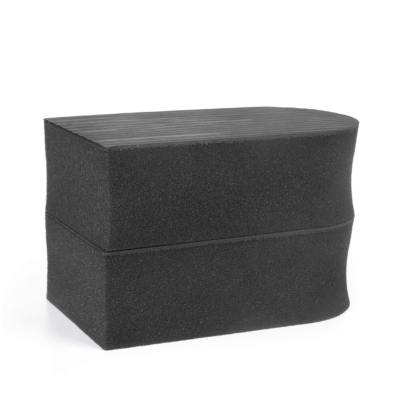  [AUSTRALIA] - 2 Pack - Fine Grade Synthetic Clay Bar Sponge for Car Detailing - Size Large - Lasts 3x Longer Than Traditional Clay Blocks - The Perfect Clay Block Alternative to Speed Through Clay Detailing like Ma