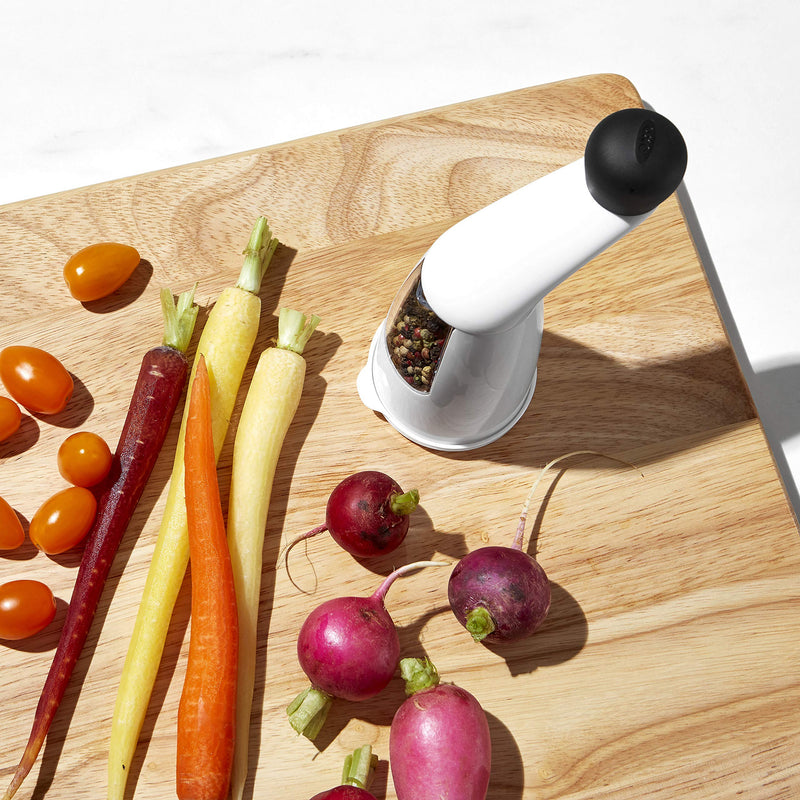  [AUSTRALIA] - OXO Good Grips Radial Pepper Grinder,White,0.385 lbs