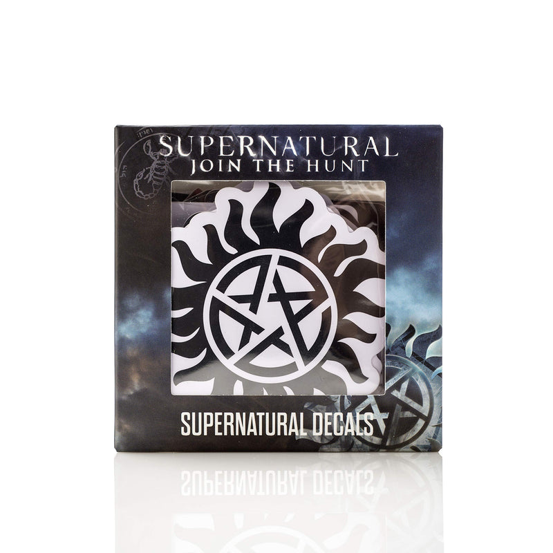Conquest Journals Supernatural Winchester Brothers Vinyl Stickers, Set of 50, Indoor and Outdoor Use, Waterproof and UV Resistant, Great for All Your Gadgets - LeoForward Australia
