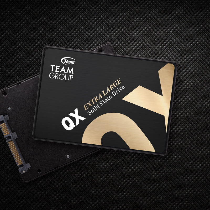  [AUSTRALIA] - TEAMGROUP QX 2TB 3D NAND QLC 2.5 Inch SATA III Internal Solid State Drive SSD (Read/Write Speed up to 560/500 MB/s) 690TBW Compatible with Laptop & PC Desktop T253X7002T0C101 Quantum (QX)