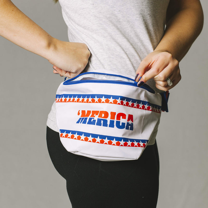 Funny Guy Mugs Merica Fanny Pack - LeoForward Australia