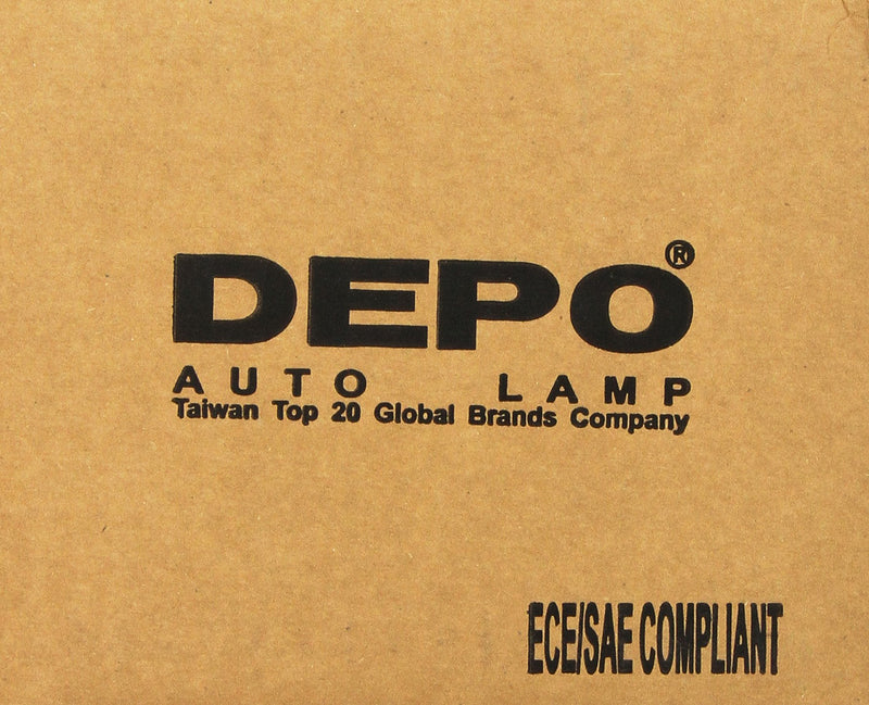 DEPO 333-2016R-AS Replacement Passenger Side Fog Light Assembly (This product is an aftermarket product. It is not created or sold by the OE car company) Passenger Side (RH) - LeoForward Australia