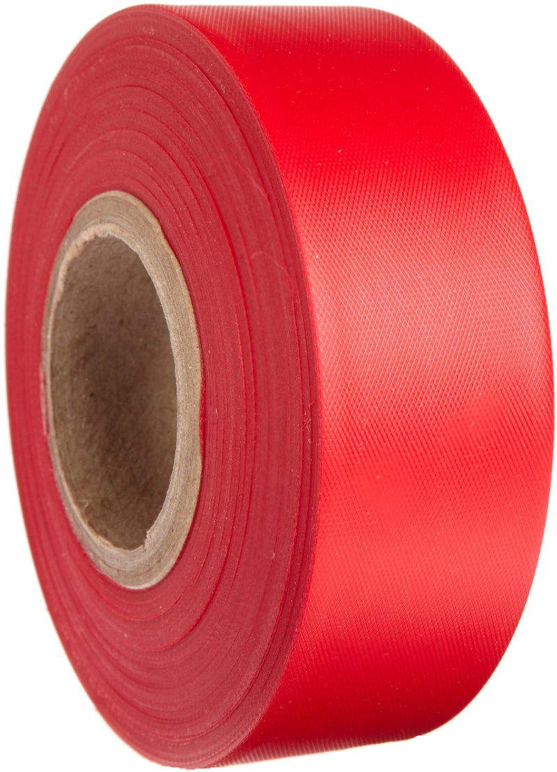  [AUSTRALIA] - Brady Red Flagging Tape for Boundaries and Hazardous Areas - Non-Adhesive Tape, 1.188" Width, 300' Length (Pack of 1) - 58346