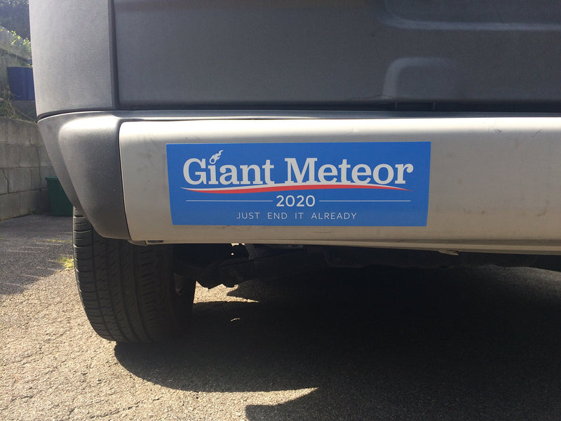  [AUSTRALIA] - Giant Meteor 2020 Bumper Sticker