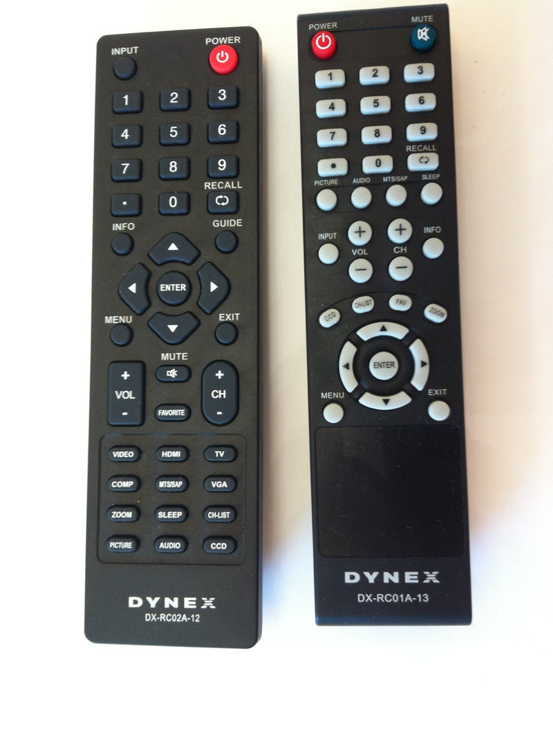 New BBY DYNEX brand remote DX-RC01A-12 DX-RC02A-12 sub RC-701-0A; RC-201-0B; DX-RC01A-13; DX-RC01A-12 remote - LeoForward Australia