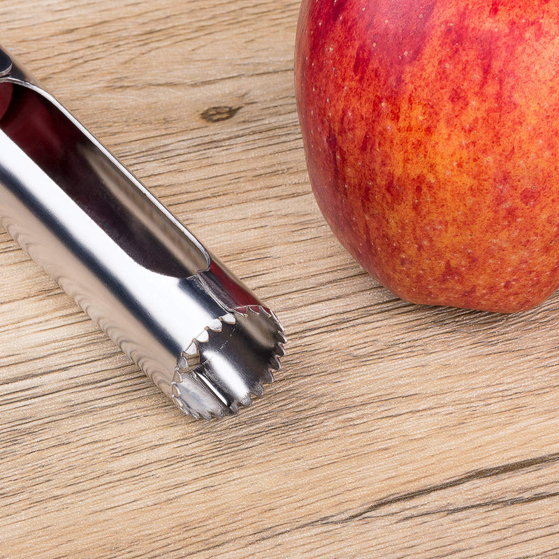  [AUSTRALIA] - Apple Corer, McoMce Premium Apple Corer Tool for Red Fuji, Pear, Bell Pepper, Stainless Steel Apple Corer Remover, Durable Apple Corer Tool, Easy to Use Apple Corer with Serrated Blade