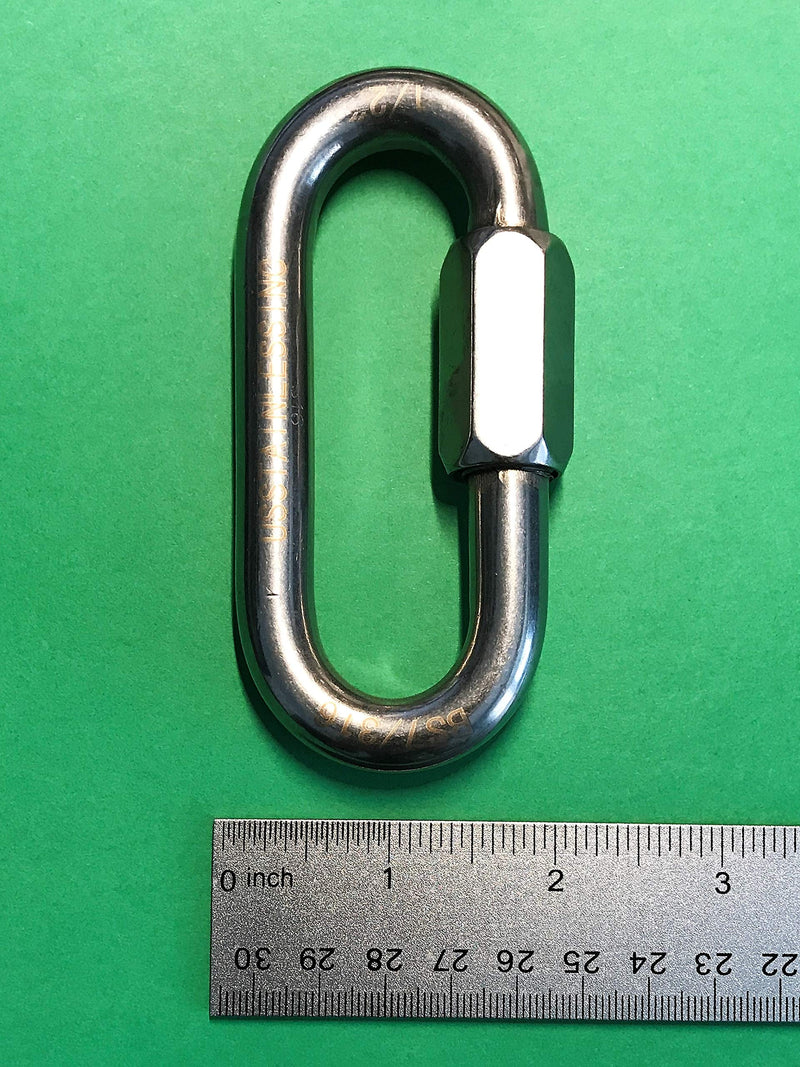  [AUSTRALIA] - Stainless Steel 316 Quick Link 1/2" (12mm) Marine Grade