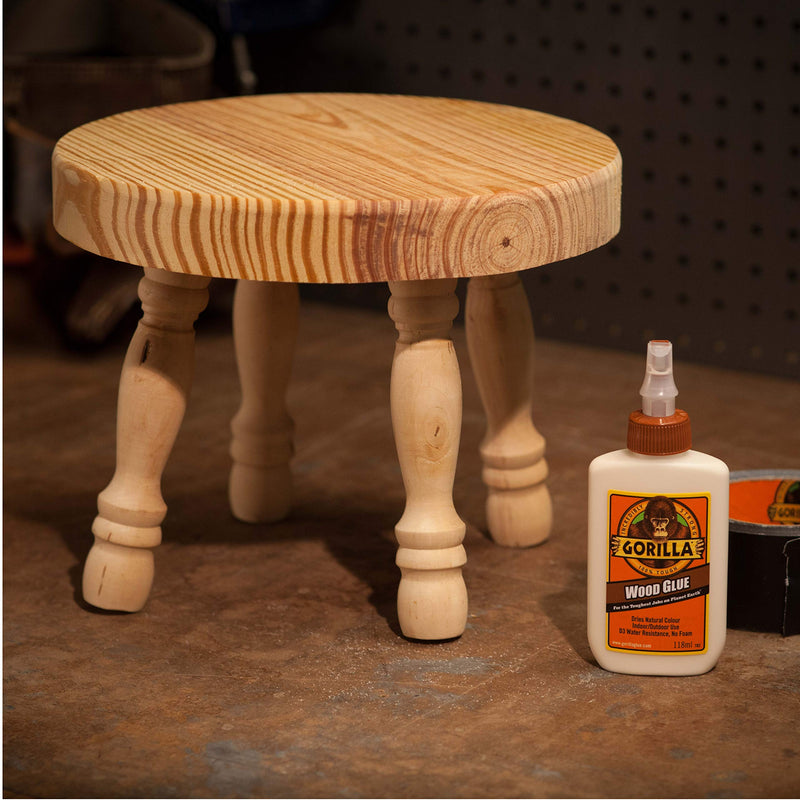  [AUSTRALIA] - Gorilla Wood Glue, 4 Ounce Bottle, Natural Wood Color, (Pack of 2) 2 - Pack