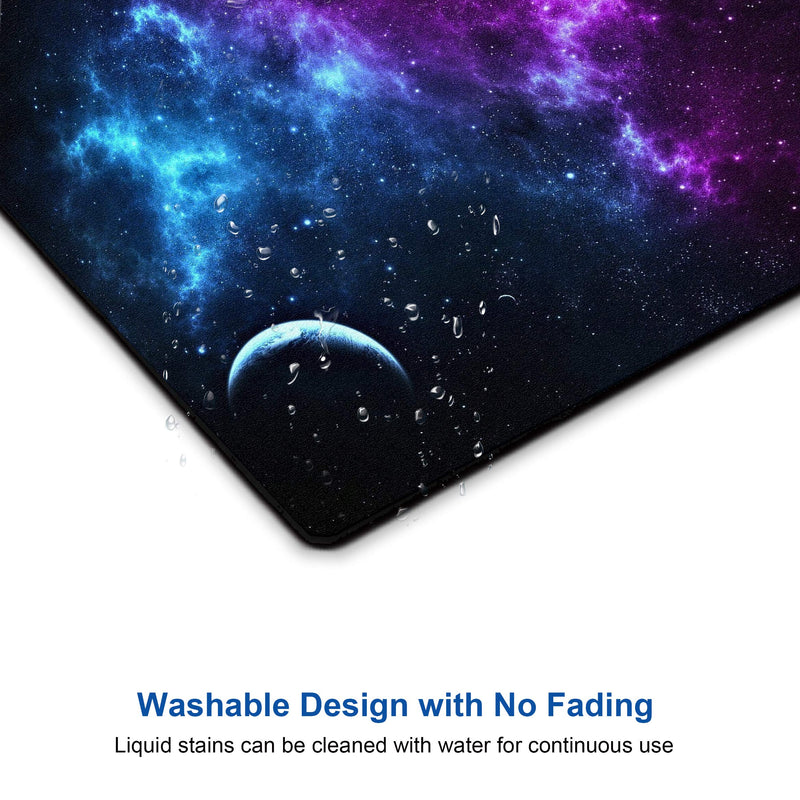 Shalysong Mouse pad Small Computer Mouse pad with Personalized Galaxy Design Office Non-Slip Rubber Mousepad - LeoForward Australia