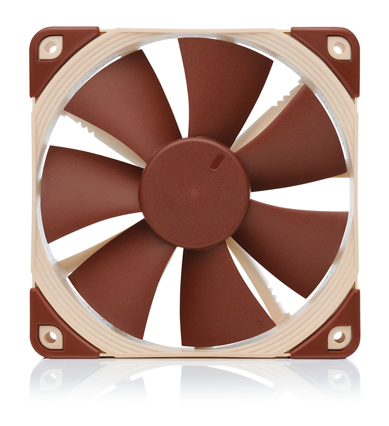  [AUSTRALIA] - Noctua NF-F12 PWM, Premium Quiet Fan, 4-Pin (120mm, Brown)