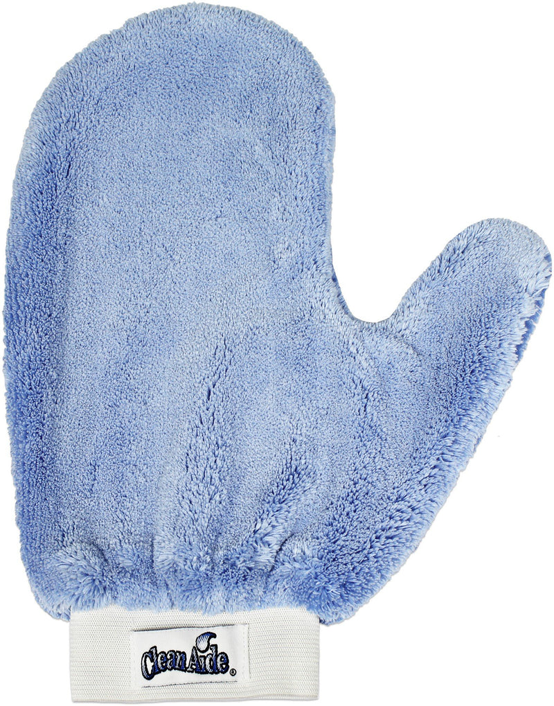  [AUSTRALIA] - CleanAide Microfiber Terry Weave Mitt with Thumb 5 Pack