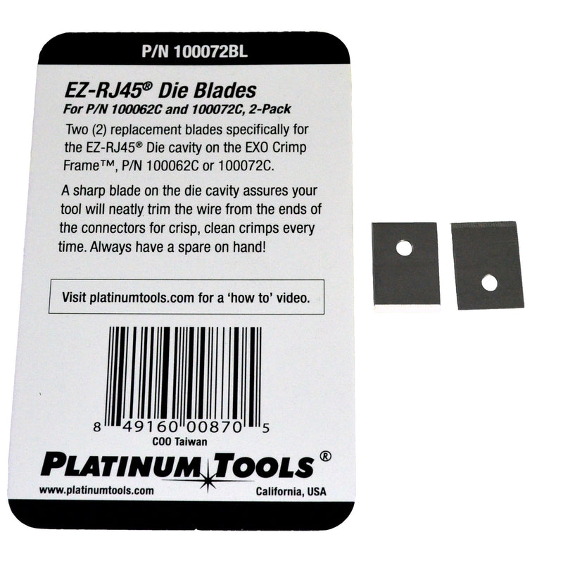Platinum Tools EZ-RJ45 Die Replacement Blade Clamshell Accessory Box (100072BL) - LeoForward Australia