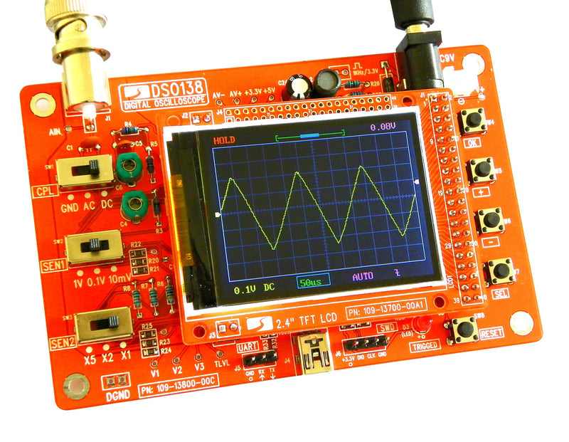 JYE DSO 138 DIY KIT (13801K) Open Source - LeoForward Australia