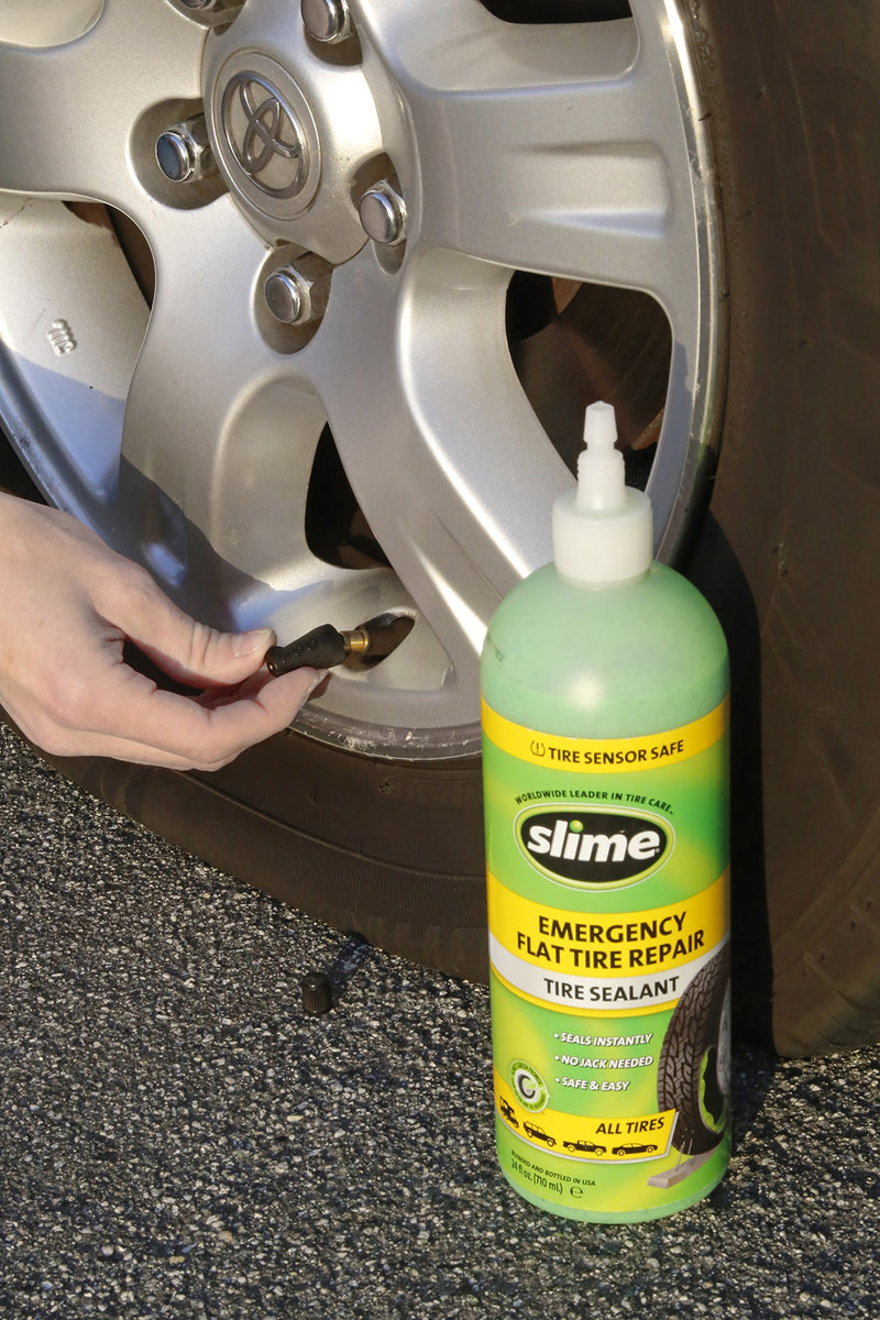 Slime 20 Ounce 10012 Emergency Tire Repair Sealant, 20 oz. (Truck/SUV) - LeoForward Australia